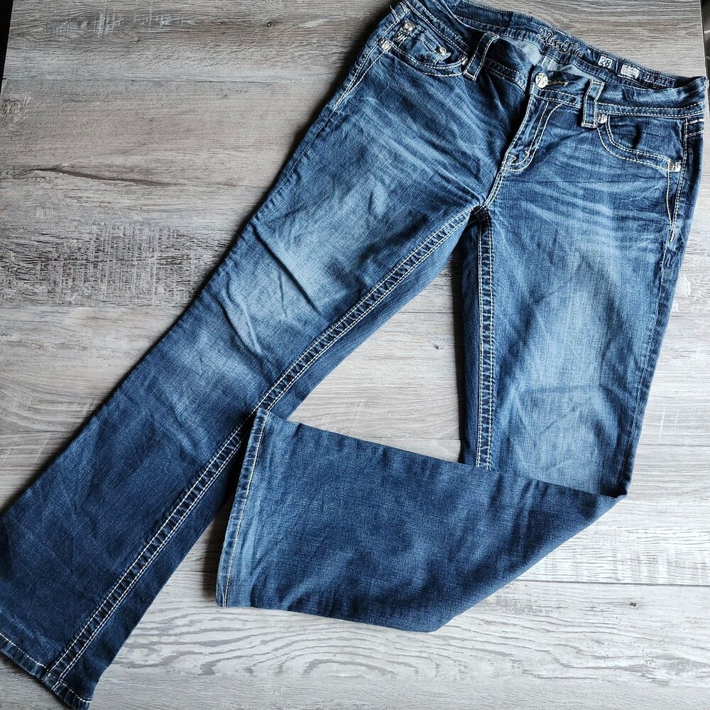 (28×28) Miss Me denim